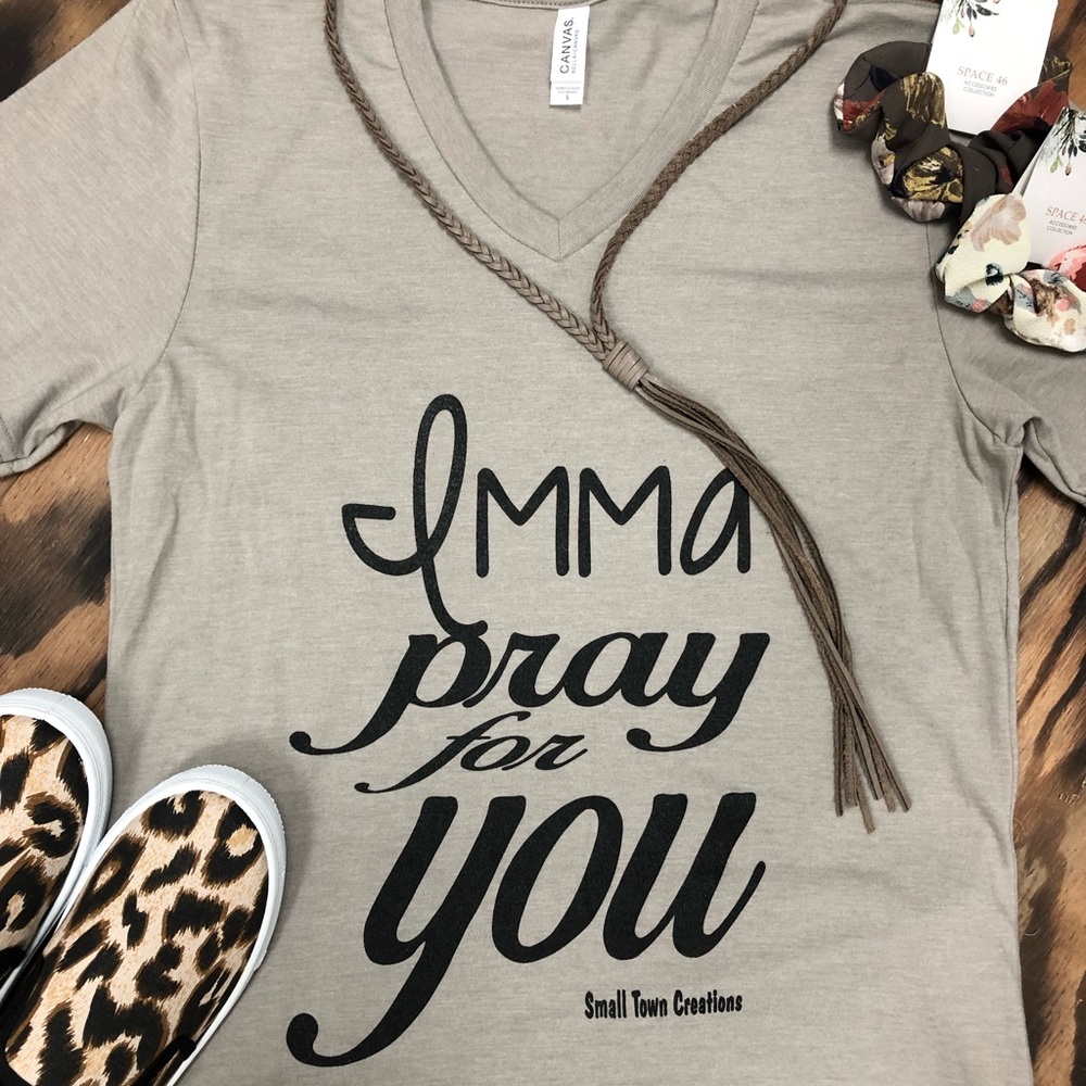Pray For You Heather Stone Tee